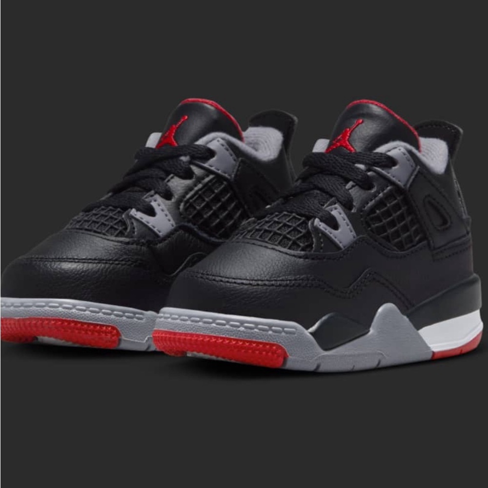 Jordan 4-Bred Reimagined Toddler size 7-New